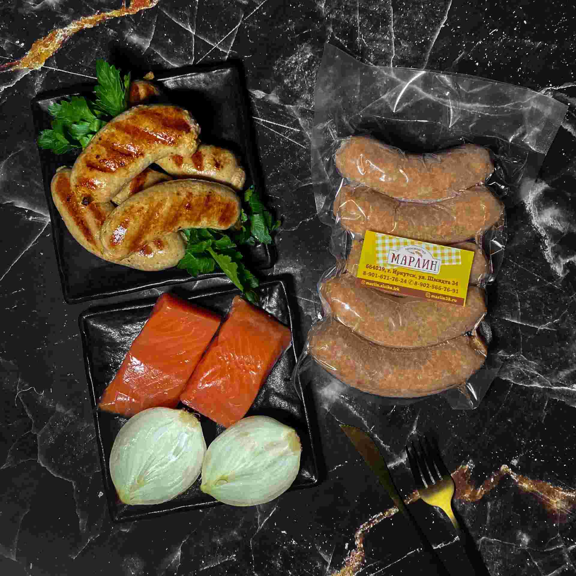 Фото Купаты из лосося