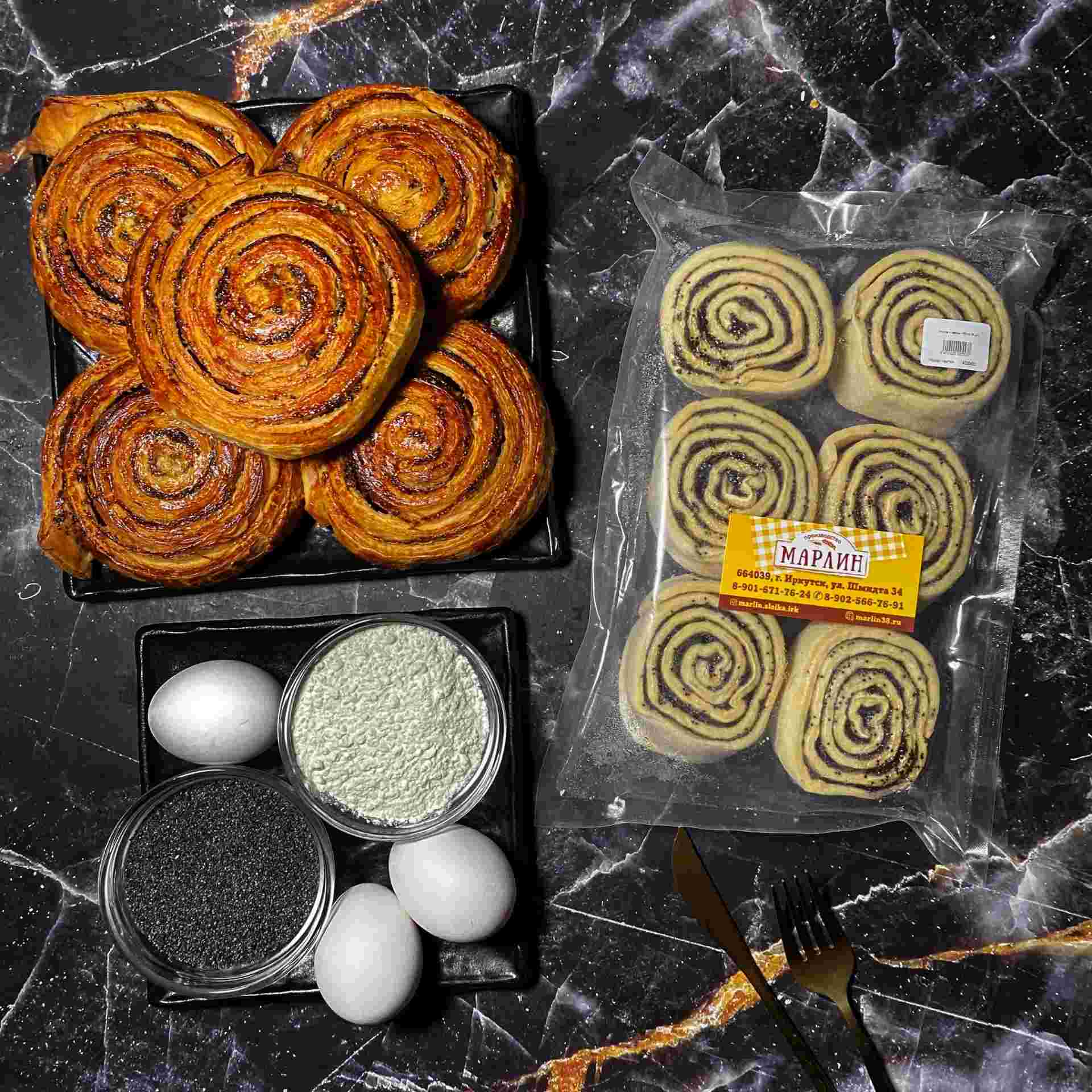 Фото Улитка с маком