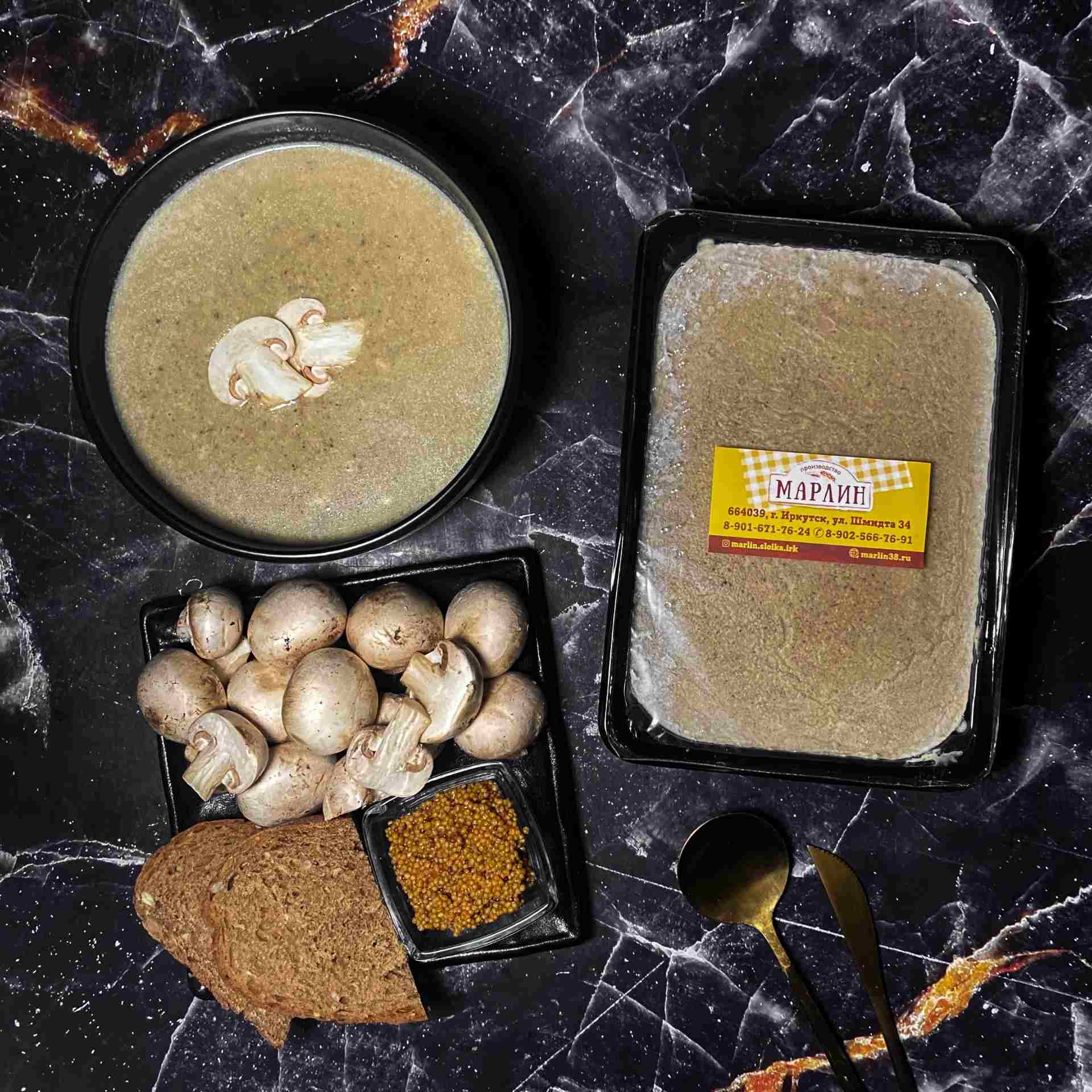 Фото Суп-пюре грибной