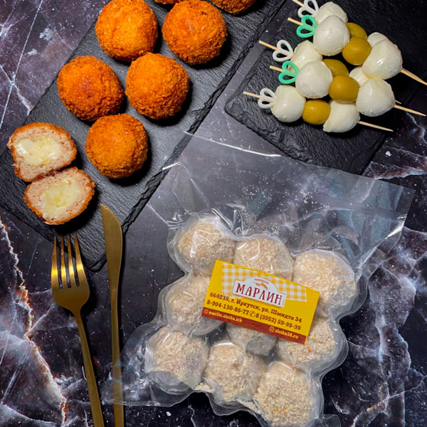 Фото Митболл из индейки с моцареллой
