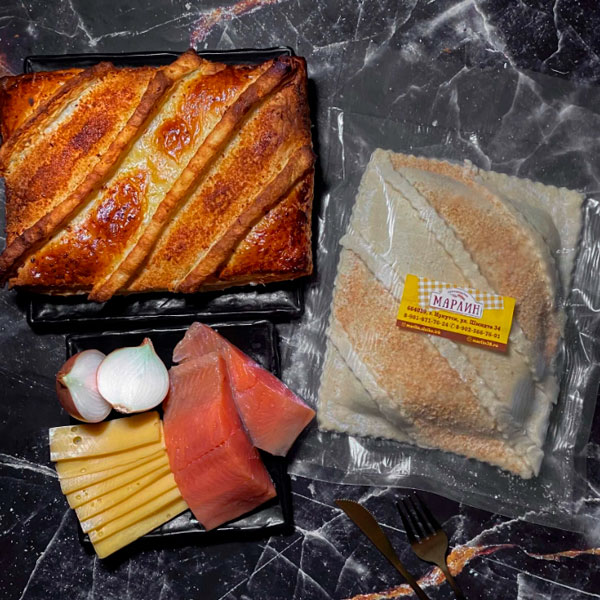 Фото Кулебяка с рыбой