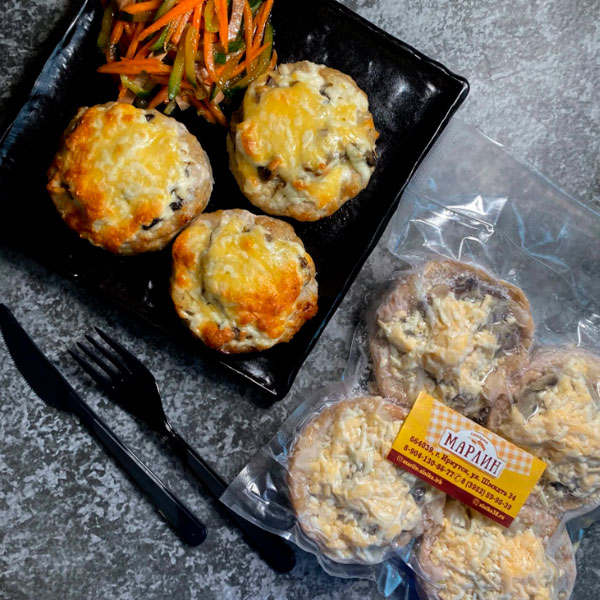 Фото Куриное лукошко с грибами